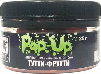 Бойли Rocket Baits Міні Pop-Up 25 г туті-фруті плаваючі