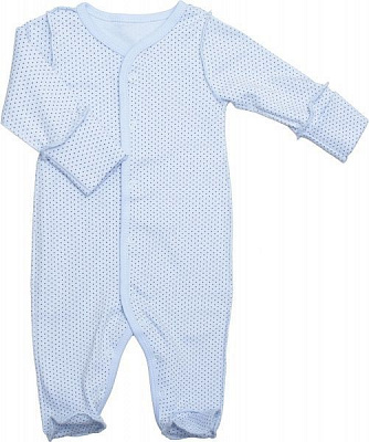 Боди Фламинго ясельный р.56 голубой 365-217 