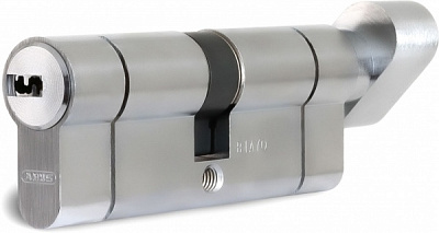 Цилиндр Abus 35x55 ключ-вороток 90 мм матовый никель D6