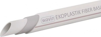 Труба Wavin Ekoplastik Fiber Basalt Plus 32 white