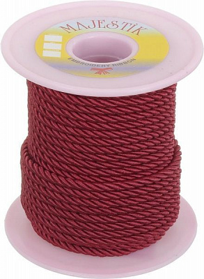 Шнур Бордо K-41 4 мм 20 м бордовий