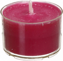 Свеча-таблетка ароматизированная Kyiv Candle Factory прозрачная в ассортименте У7064 