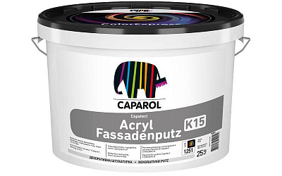 Структурна штукатурка баранець Caparol Capatect Acryl Fassadenputz 25 кг