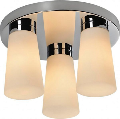 Люстра потолочная TK Lighting Aqua 3x40 Вт E14 белый/хром 4013 