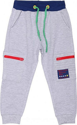 Брюки спортивные 5.10.15. 1M3904 р.98 серый меланж 