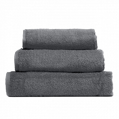 Полотенце махровое 40x70 см серый Rigel 