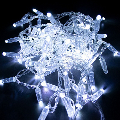 Электрогирлянда линейная Starlight Flash IP44 (57272) встроенный светодиод (LED) 100 ламп 5 м 
