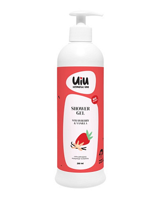 Гель для душа UIU Клубника & Ваниль 300 мл