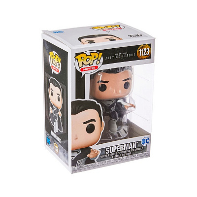 Ігрова фігурка Funko Ліга Справедливості – Супермен (чорний костюм) 56801