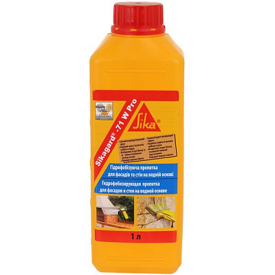 Захисне покриття для фасадів Sika Sikagard-71 W Pro 1 л