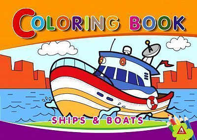 Розмальовка «Ships» 4402647021091