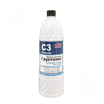 Грунтовка глубокопроникающая Elite Construction Классик С3 Универсальная 0.9 л