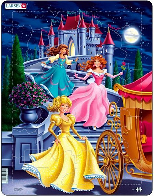 Пазл Larsen Принцессы макси-серия US5