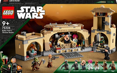 Конструктор LEGO Star Wars Тронный зал Бобы Фетта 75326