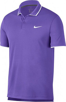 Поло Nike M NKCT DRY POLO TEAM 939137-550 L фиолетовый