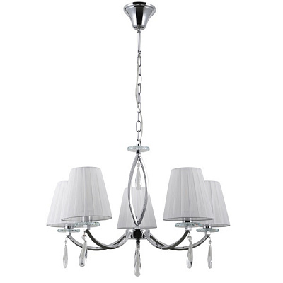 Люстра Victoria Lighting 5x40 Вт E14 хром Chanel/SP5