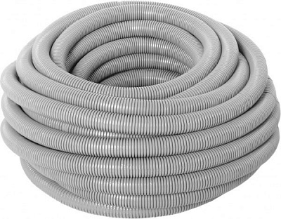 Труба гофрована Контакт 32 мм із протяжкою ПВХ 25 м