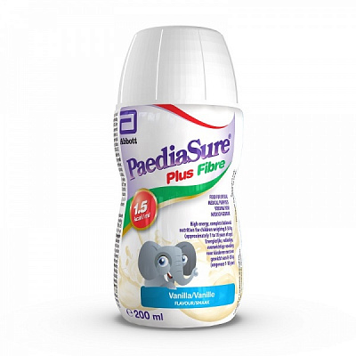 Напиток PediaSure plus fiber ваниль (1-10р) п/б 200 мл