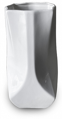 Ваза керамічна Єва 28 см біла