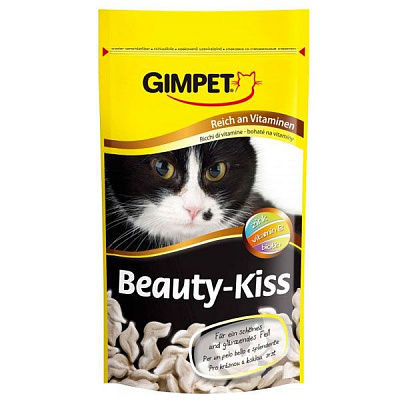 Витамины Gimpet Бьюти кисс для котов 40 г 