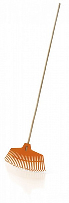 Граблі зубчасті Prosperplast садові Focus помаранчеві