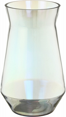 Ваза стеклянная Sensio Galaxy 20,7 см перламутровая 1005