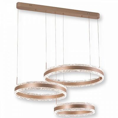 Люстра LIGHT SET LEBIDKA 3PL-L RC gold