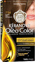 Крем-фарба для волосся Keranove Oleo Color №7*34 блондин золотистий 125 мл