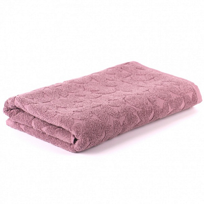 Полотенце махровое Rice жаккард 50x90 см пыльно-розовый La Nuit 