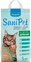 Наполнитель для кошачьего туалета Природа бентонитовый SANI PET мелкий 5кг