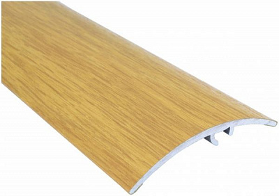 Порожек алюминиевый лестничный Olvis скрытый крепеж 50x900 мм дуб натуральный 