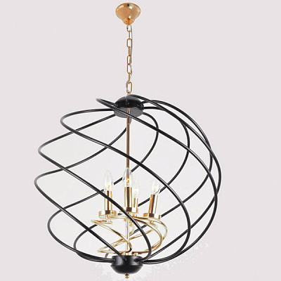 Люстра подвесная Victoria Lighting Desire/SP5 5x40 Вт E14 черный 