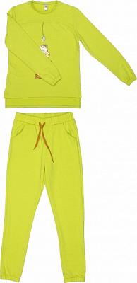 Костюм домашній жіночий Trio Nora р. XXL зелене яблуко