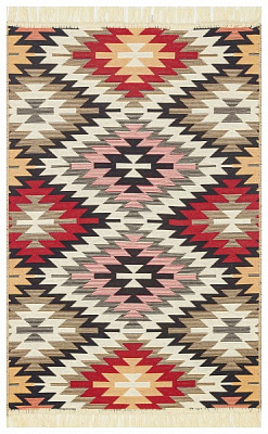 Ковер Ekohali Arya AR 33 Red 120x180 см двусторонний 