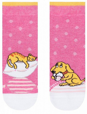 Шкарпетки дитячі Conte-Kids 334 17С-10СП р.12 рожевий