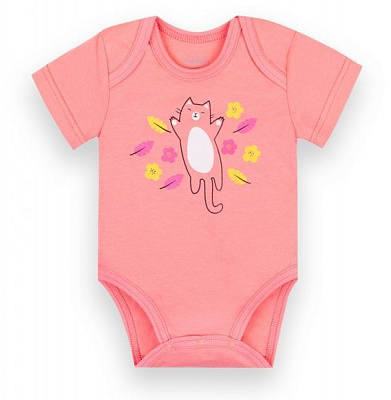 Боди для девочки GABBI ВD-21-3-2/1 р.62 розовый 