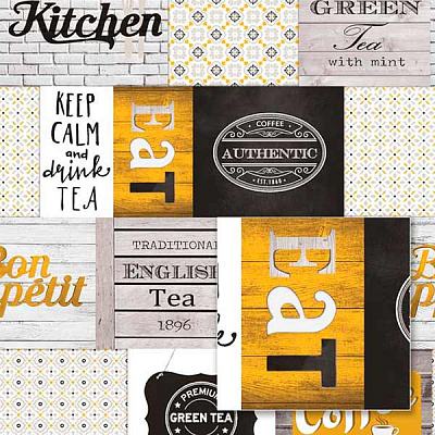 Шпалери зі спіненого вінілу Sintra Decoration BON APPETIT 339114 0,53x10,05 м