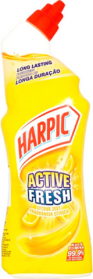 Средство для чистки унитаза HARPIC Active Fresh Энергия цитруса 750 мл 3038056 