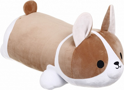 Подушка декоративная Корги Нейт 30x50 см бежево-белый WP Merchandise 