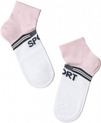 Шкарпетки дитячі Conte-Kids Active 13С-34СП 311 р.18 біло-жовтий
