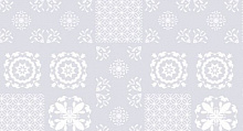 Скатерть ES0261-1 Снежинка 135x200 см белый Даріана 