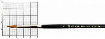 Кисточка круглая Classic 3007R № 6 Kolos 