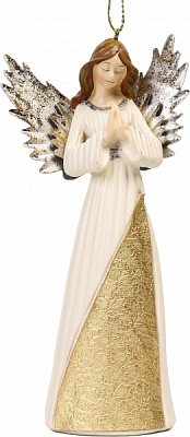 Сувенір новорічний Янгол 13 см в асортименті