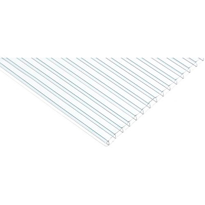 Поликарбонат сотовый 8 мм 1050x2000 мм прозрачный 