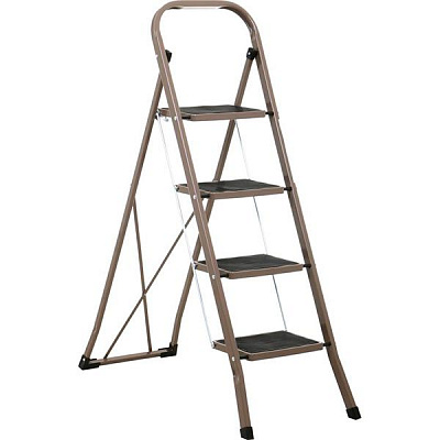 Драбина Expert Tools сталева з пластиковими накладками на 4 сходинки 7531C Сатурн WK2040-3