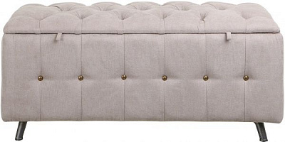 Сундук-пуф Shic 103x40x48 см серый 