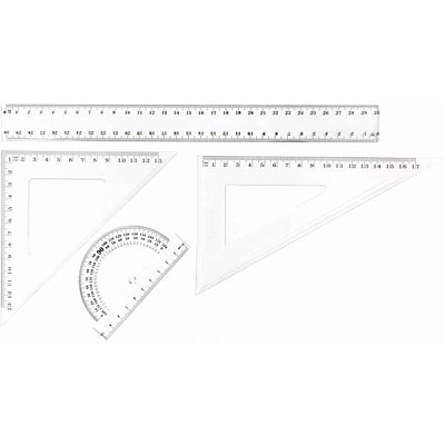 Набор линеек 4 предмета 70603-ТК Тікі