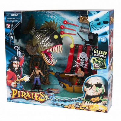 Ігровий набір Chap Mei Pirates Black Devil Anglerfish (505206)