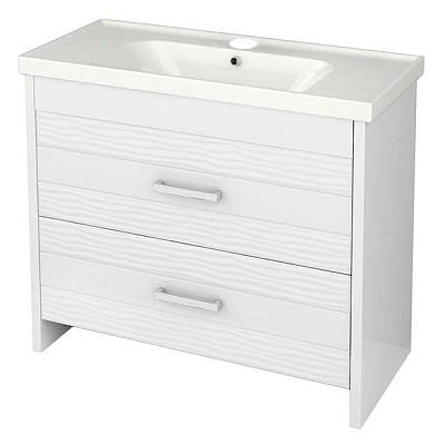 Тумба с умывальником Аква-Родос Лотос 100 Frame 100 см