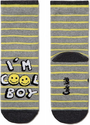 Шкарпетки дитячі Conte-Kids CK SOF-TIKI 7С-46СП 7С-46СП р.18 сірий